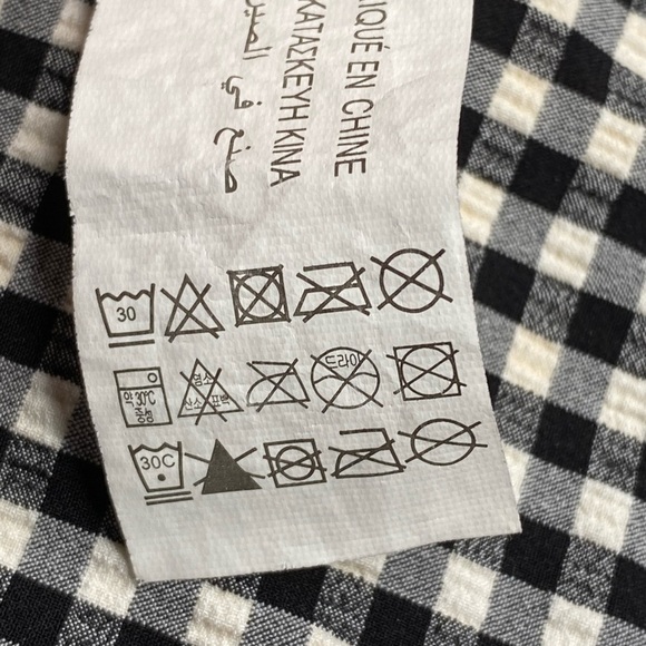 NWT. Zara Kids Gingham Textured Two-piece Bikini. Size 11-12. - Picture 7 of 7